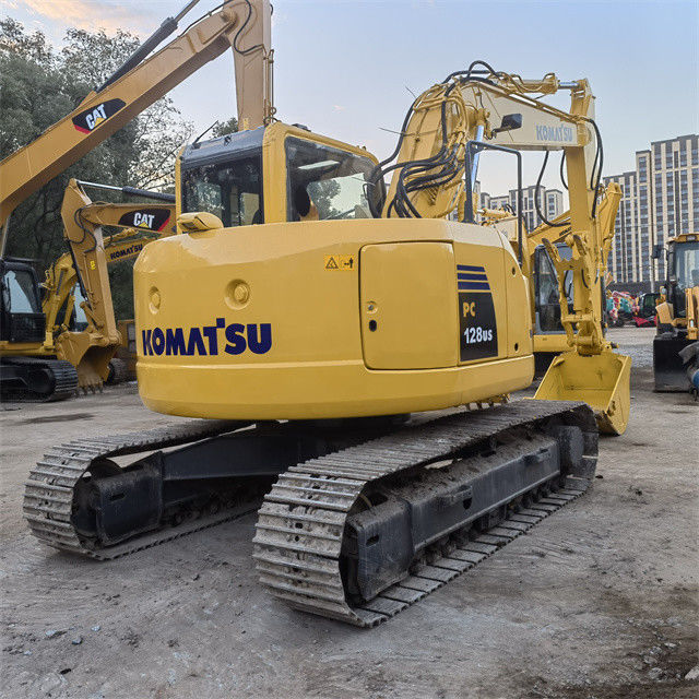 जापान से उत्कृष्ट स्थिति में बिक्री के लिए तैयार Komatsu pc128US क्रॉलर खुदाई मशीन का उपयोग करें