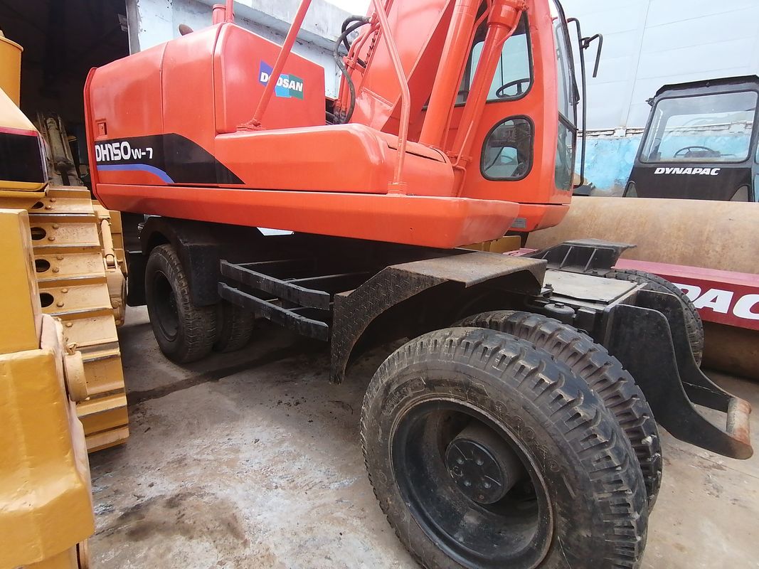 काम के लिए तैयार और अनुभवी इस्तेमाल किया कोरिया इस्तेमाल किया खुदाई DH150W-7 अच्छी स्थिति में