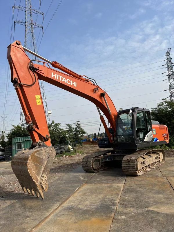 20 टन काम के लिए तैयार प्रयुक्त खुदाई मशीन और अनुभवी प्रयुक्त कोरिया आयातित हिताची 200-5A अच्छी स्थिति में