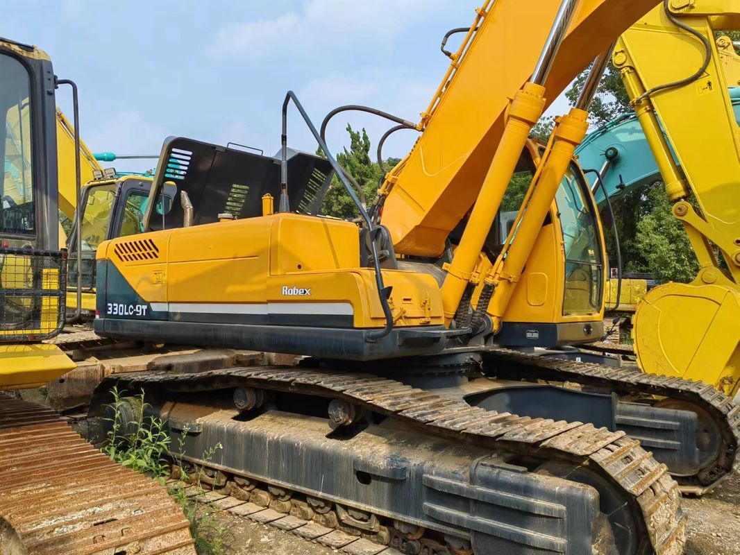 33 टन काम के लिए तैयार और अनुभवी प्रयुक्त कोरिया आयातित हुंडई DH330LC-9