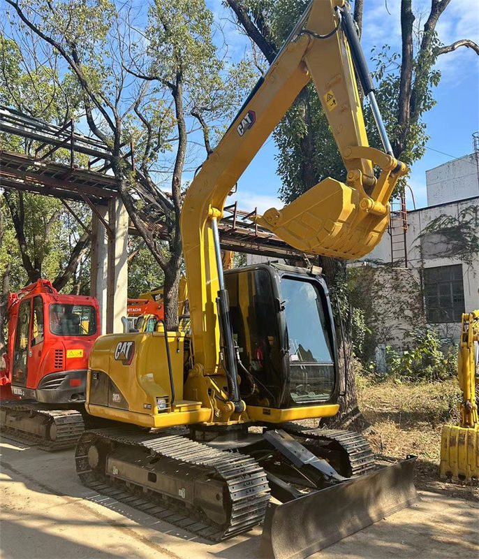 7 टन लगभग नई जापान से आयातित क्रॉलर खुदाई मशीन इस्तेमाल किया नवीनीकरण CAT 307 D