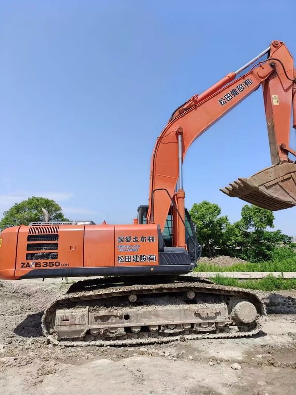 33.5 टन काम के लिए तैयार और अनुभवी इस्तेमाल किया जापान आयातित हिताची ZX 350H-5G अच्छी स्थिति में