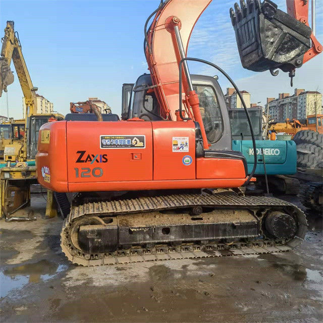 12.5 टन मिनी काम के लिए तैयार और अनुभवी इस्तेमाल किया जापान आयातित हिताची ZX 120 अच्छी स्थिति में