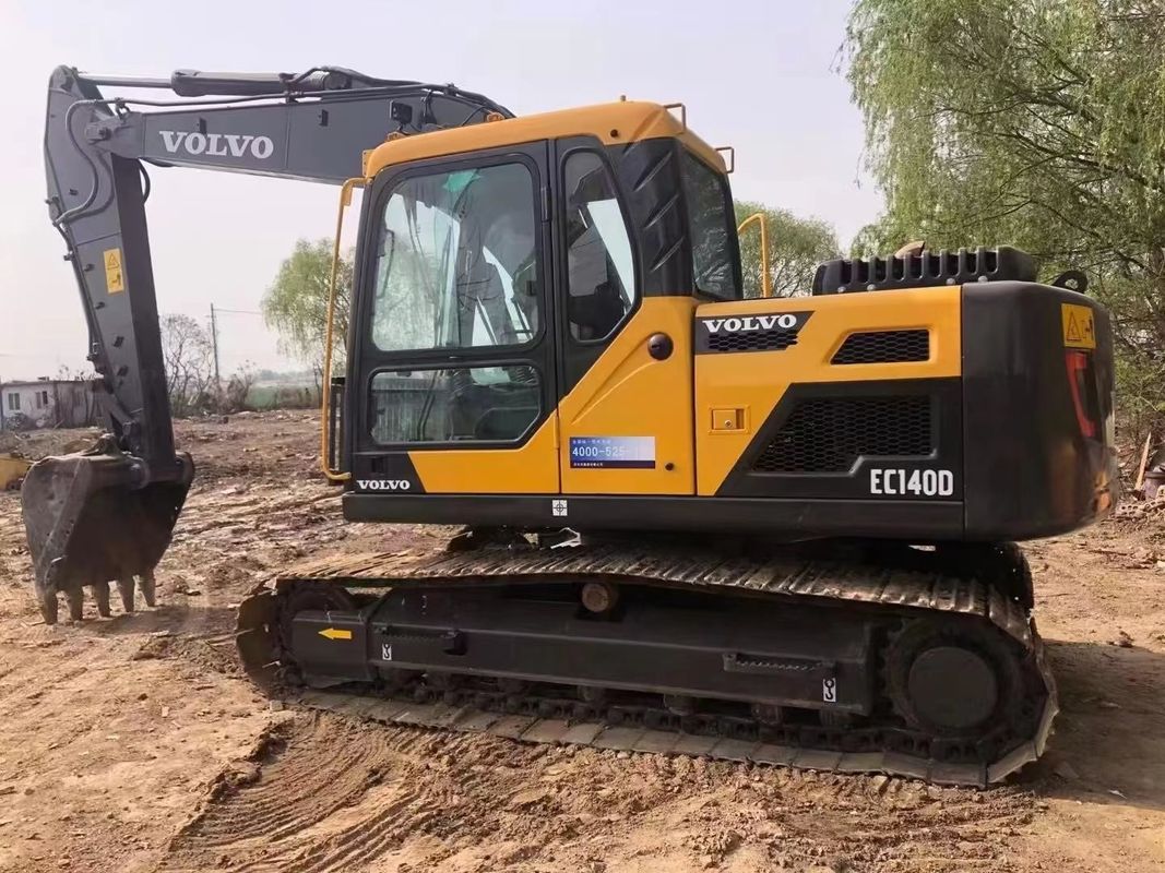 स्वीडन ने उच्च गुणवत्ता वाली वोल्वो EC140D क्रॉलर खुदाई मशीन आयात की लगभग नई 100% तैयार