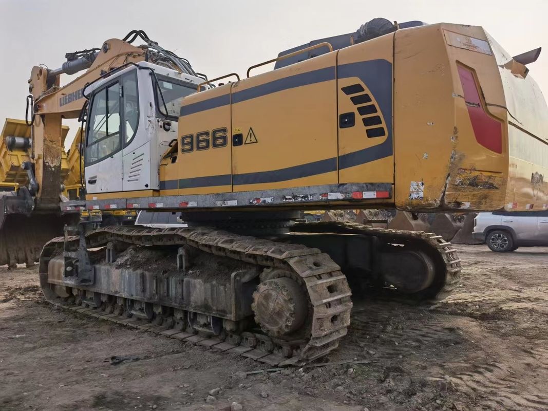 इस्तेमाल किया Liebherr R966 काम के लिए तैयार और अच्छी स्थिति में अनुभवी जर्मन आयातित