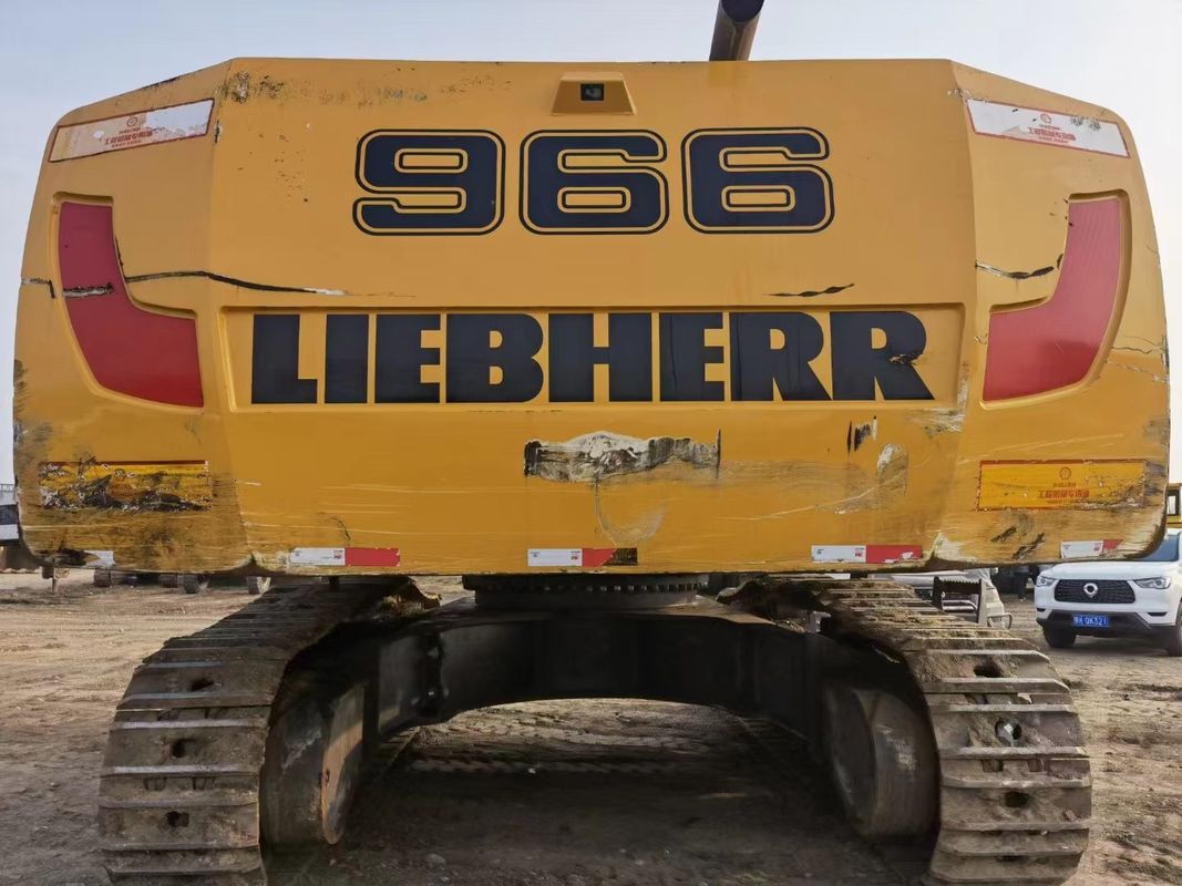 इस्तेमाल किया Liebherr R966 काम के लिए तैयार और अच्छी स्थिति में अनुभवी जर्मन आयातित