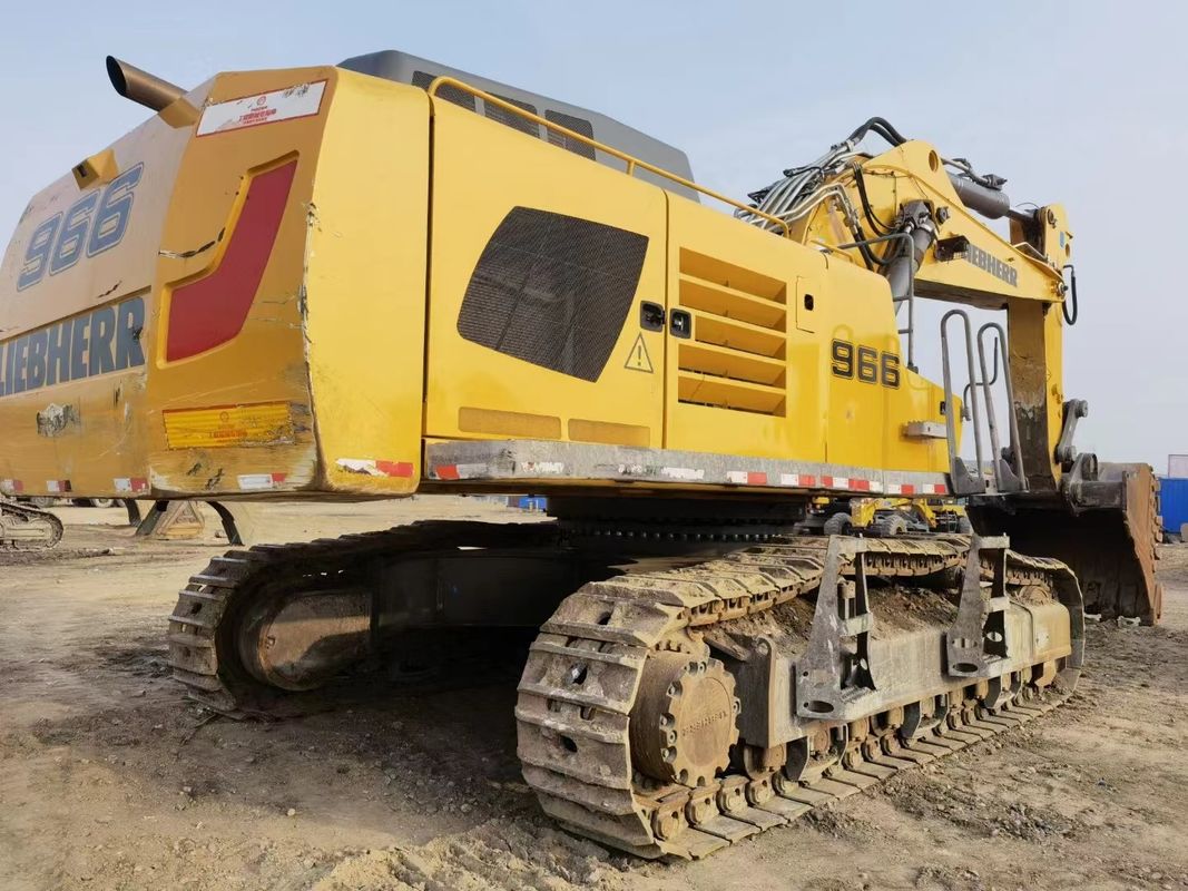 इस्तेमाल किया Liebherr R966 काम के लिए तैयार और अच्छी स्थिति में अनुभवी जर्मन आयातित