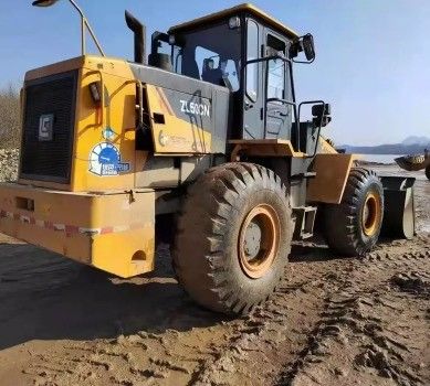 2019 फ्रंट एंड लोडर Liugong ZL50CN व्हील टाइप 5 टन ग्राउंडमोविंग के लिए प्रयुक्त मशीनरी