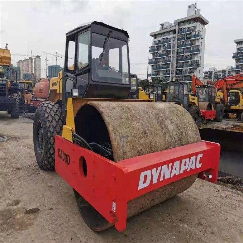 कम घंटे जापान निर्मित निर्माण कार्य के लिए Dynapac CA30D रोड रोलर अच्छी स्थिति में