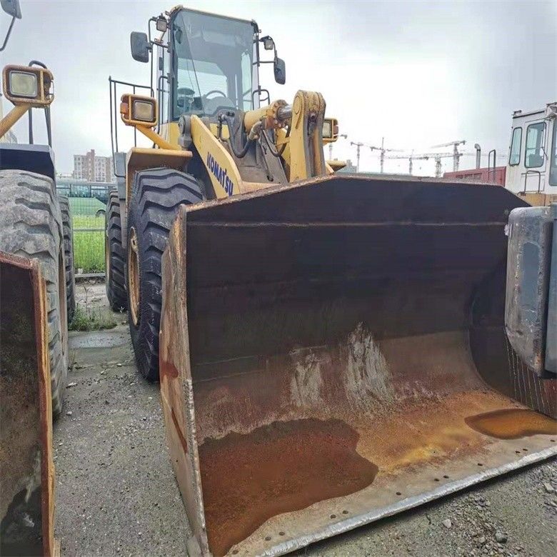 मूल हाइड्रोलिक पंप इस्तेमाल किया Komatsu WA470-6 पहिया लोडर के लिए 470 श्रृंखला फ्रंट लोडर