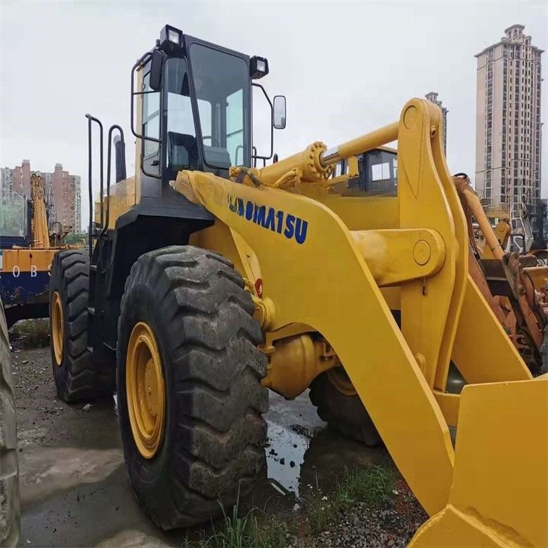 जापान निर्मित WA420-3 3.5cbm 6t इस्तेमाल किया कोमात्सु व्हील लोडर