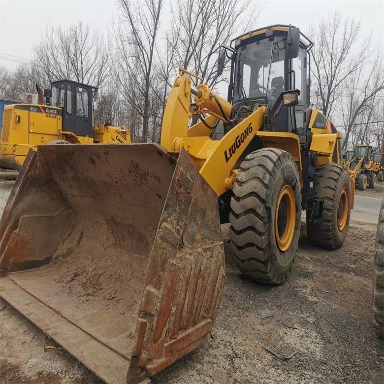 3106 मिमी अधिकतम डिस्चार्ज ऊंचाई निर्माण सामग्री की दुकानों के लिए LIUGONG 850H व्हील लोडर
