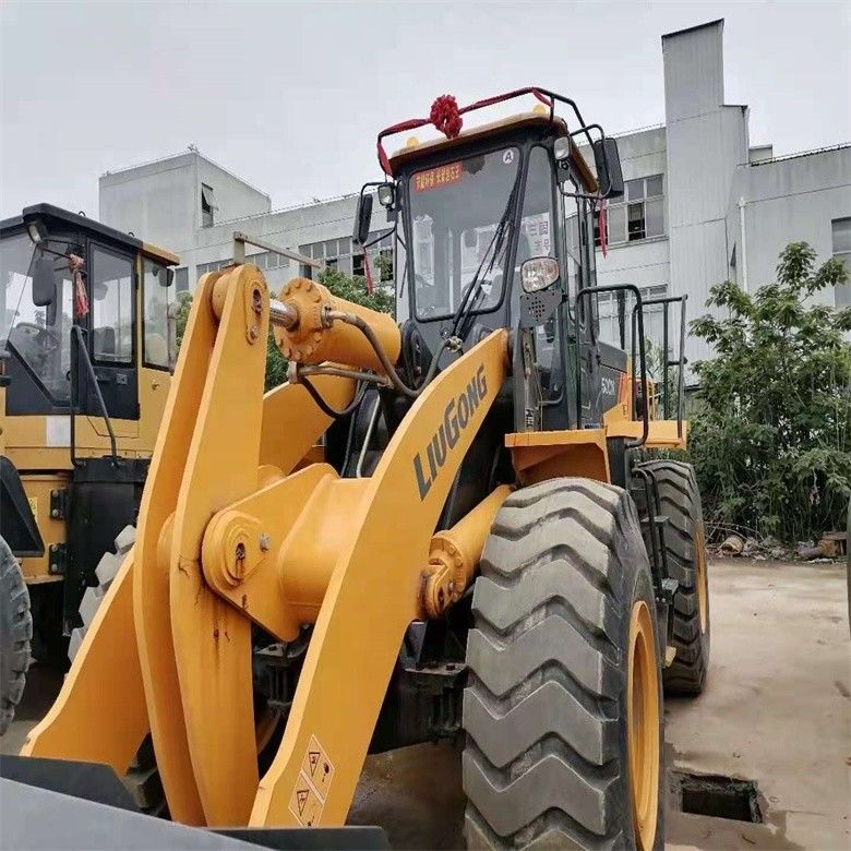 बहुमुखी कार्य LIUGONG ZL50CN 50 निर्माण कार्य के लिए 3-5 टन का इस्तेमाल किया पहिया लोडर