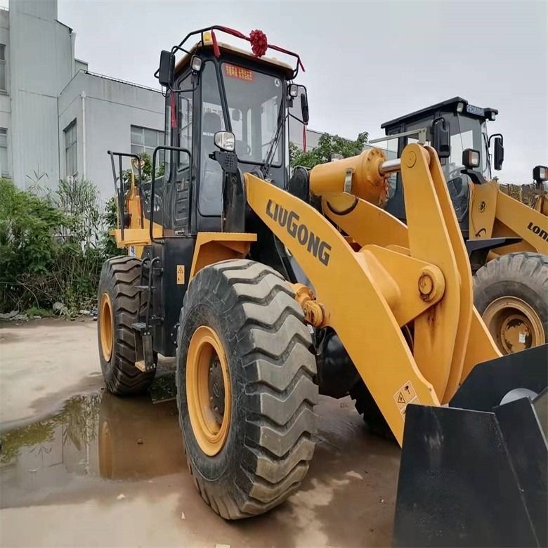 बहुमुखी कार्य LIUGONG ZL50CN 50 निर्माण कार्य के लिए 3-5 टन का इस्तेमाल किया पहिया लोडर