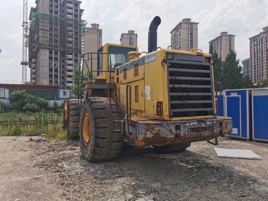 निर्माण भवन समाधान के लिए कोमात्सु 600 मॉडल भारी शुल्क WA600-6 व्हील लोडर