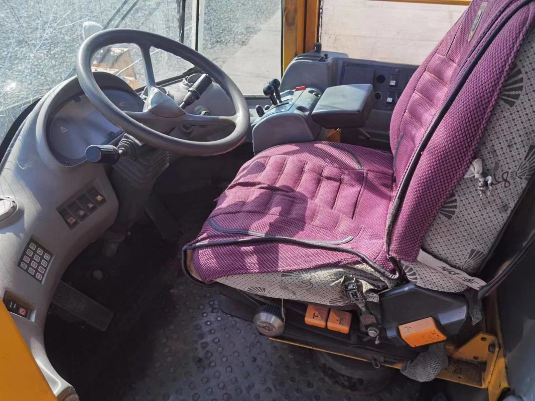 4WD ड्राइव प्रकार प्रयुक्त लोडर वोल्वो L220E मूल डिजाइन पहिया स्किड-स्टियर लोडर चलती प्रकार