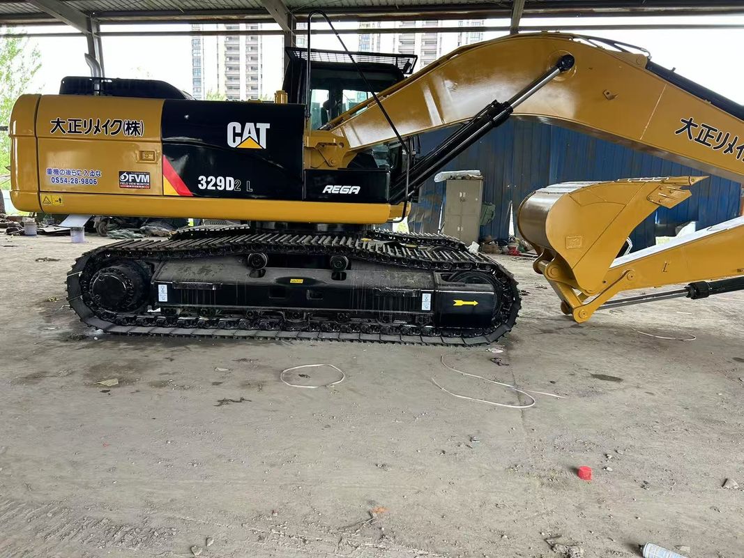 बिक्री के लिए इस्तेमाल किया CAT 329D2L उत्खनन मशीन ◎ कम घंटे के लिए अच्छी तरह से बनाए रखा ◎ वैश्विक शिपिंग