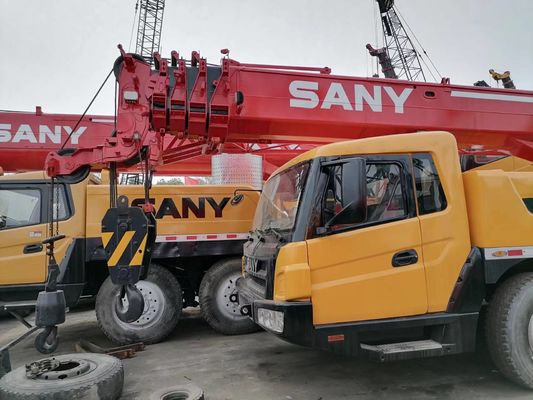 प्रयुक्त SANY STC250H क्रेन 25 टन ऑल-टेर्रेन हाइड्रोलिक क्रेन उत्कृष्ट स्थिति